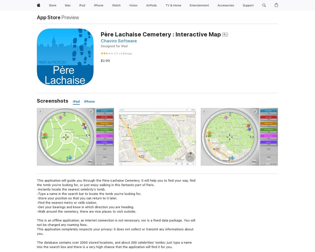 Père Lachaise Cemetery : Interactive Map