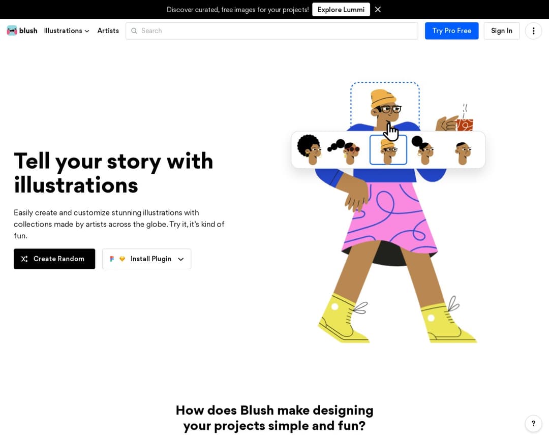 Blush (by Pablo Stanley)