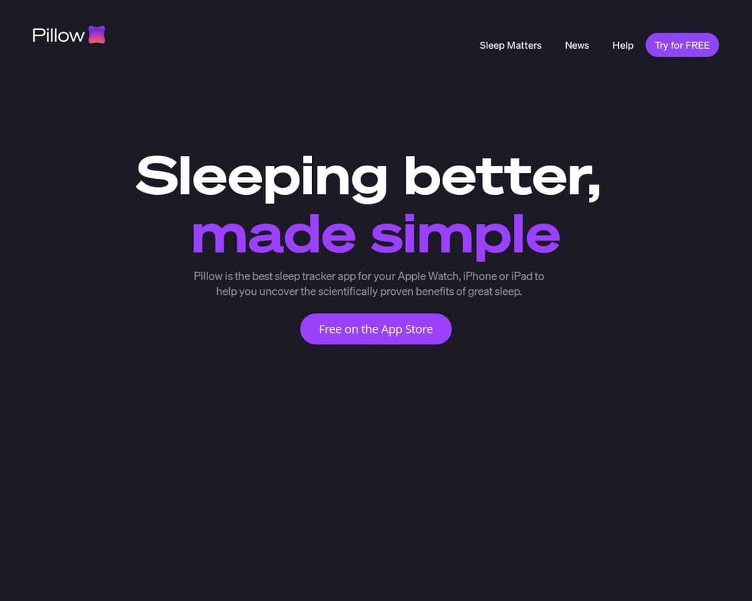Pillow Automatic Sleep Tracker