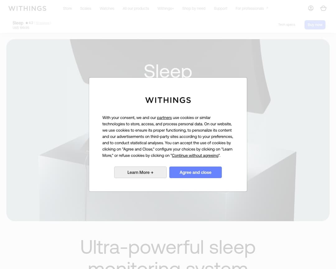 Withings Sleep