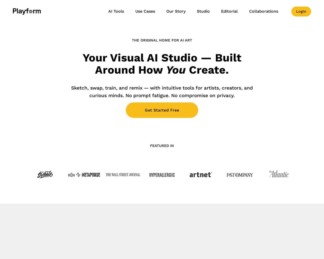 Playform - AI Art Generator