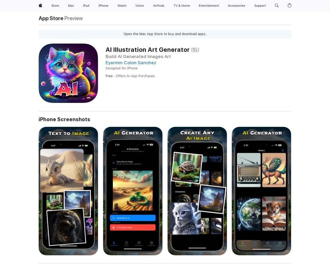 AI Illustration Art Generator