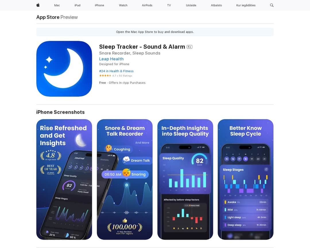 Sleep Tracker - Sound & Alarm