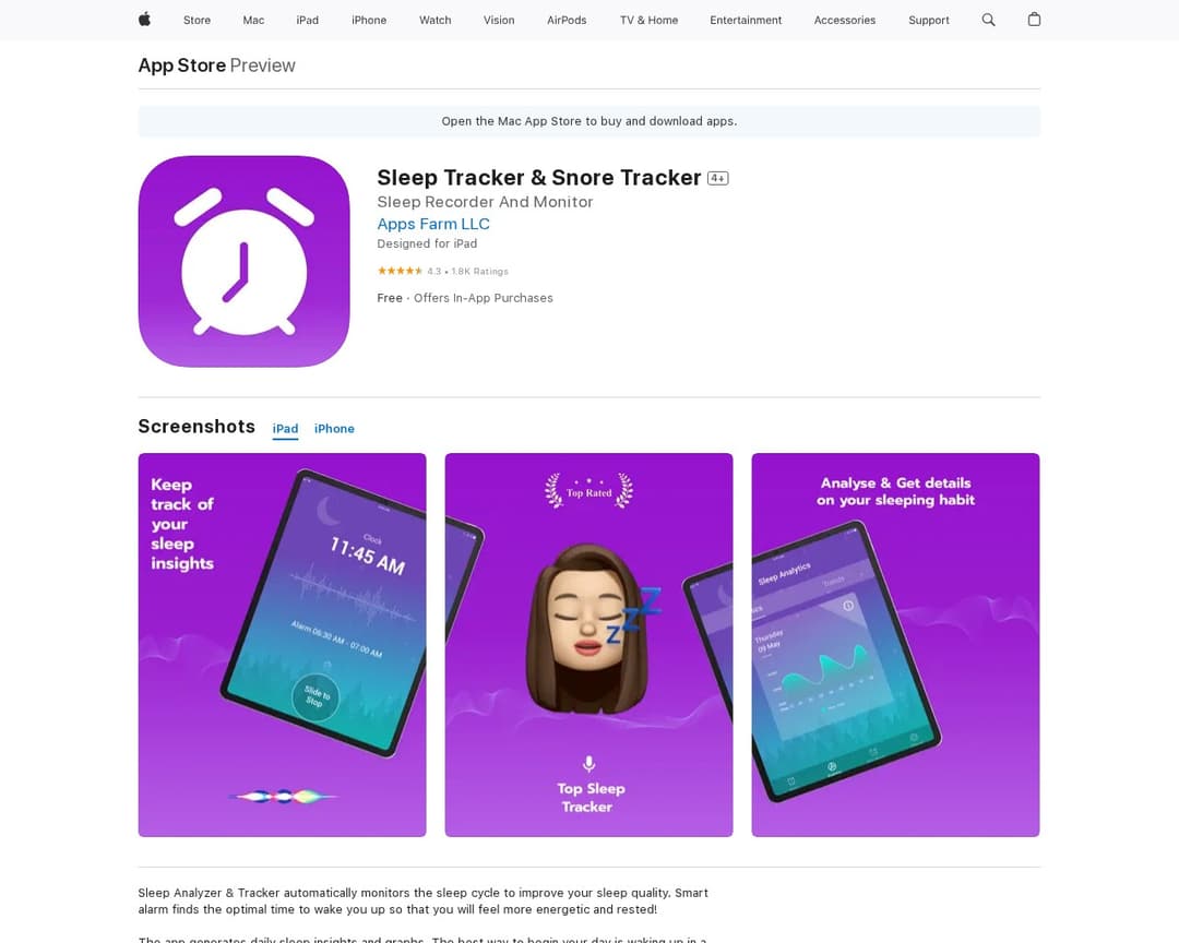 Sleep Tracker & Snore Tracker