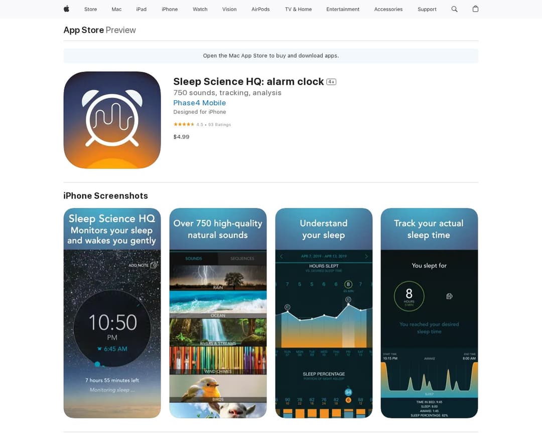 Sleep Science HQ: alarm clock
