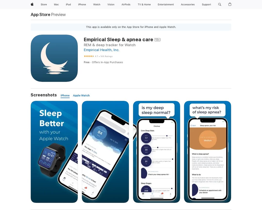 Empirical Sleep & apnea care