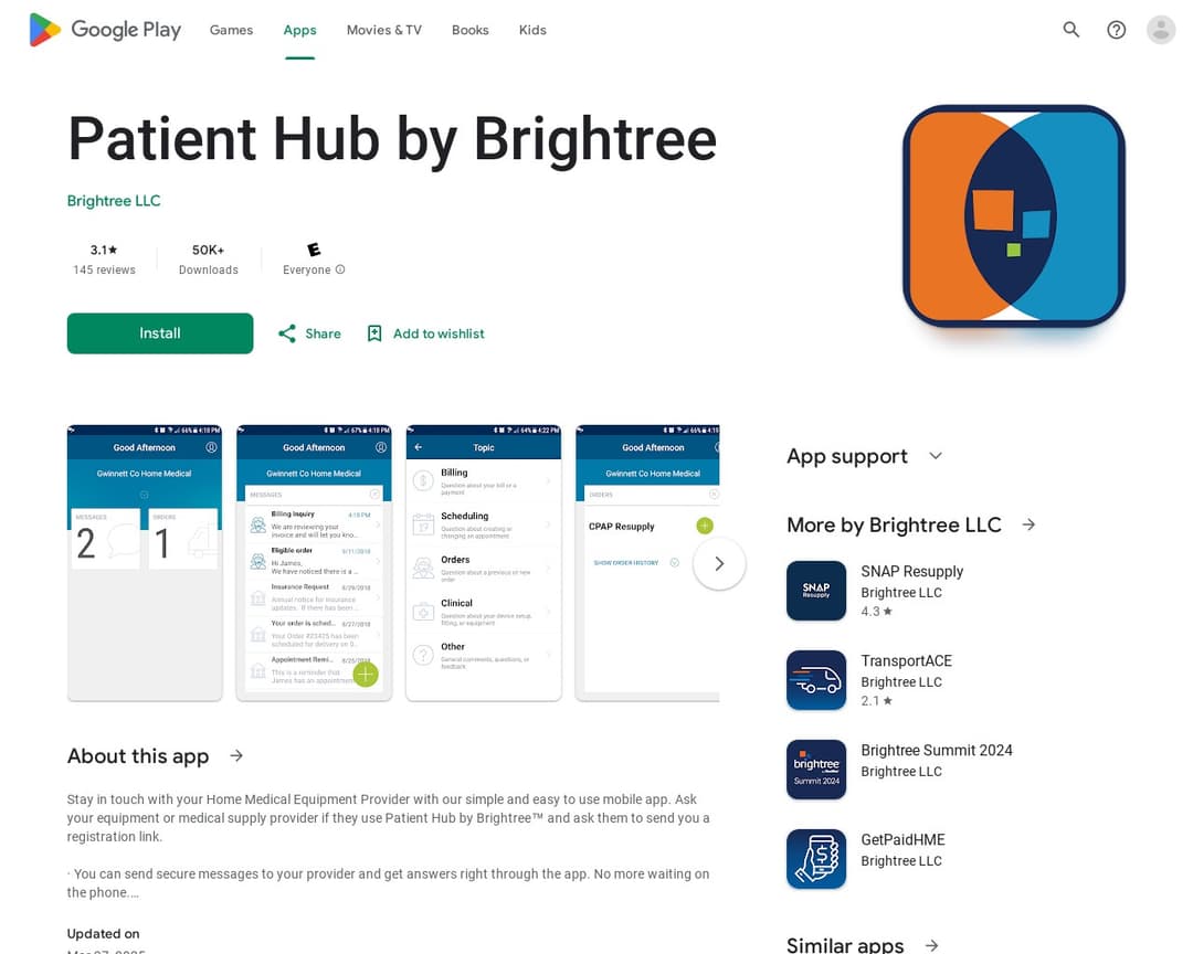 Patient Hub by Brightree