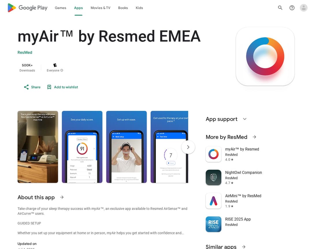 myAir™ by Resmed EMEA