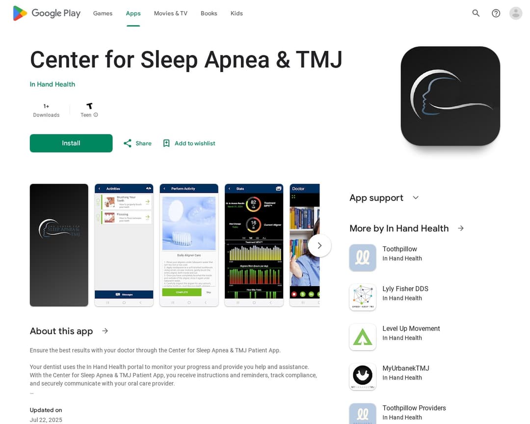 Center for Sleep Apnea & TMJ