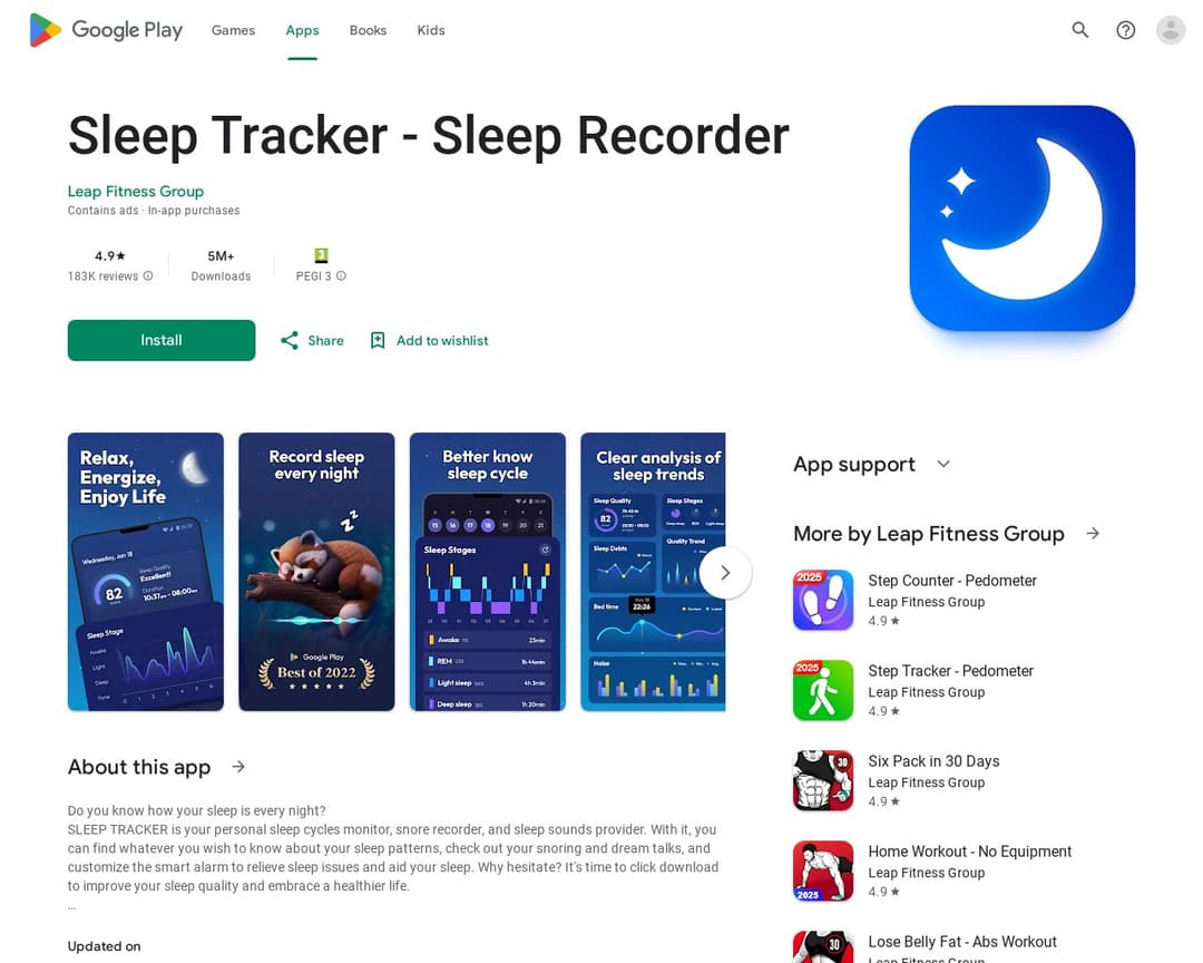 Sleep Tracker - Sleep Recorder