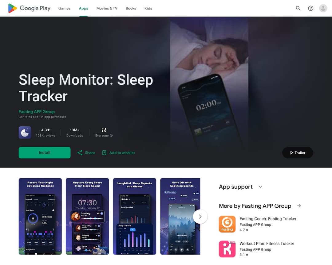 Sleep Monitor: Sleep Tracker