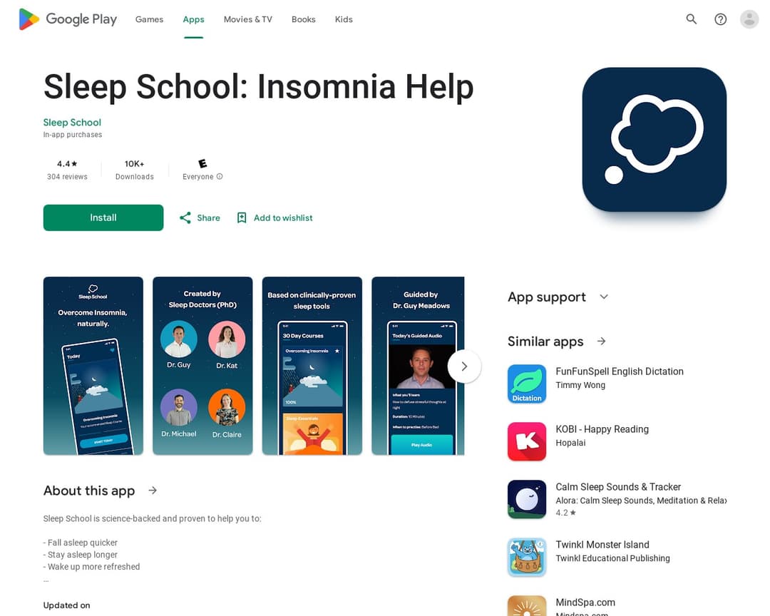 Sleep School: Insomnia Help
