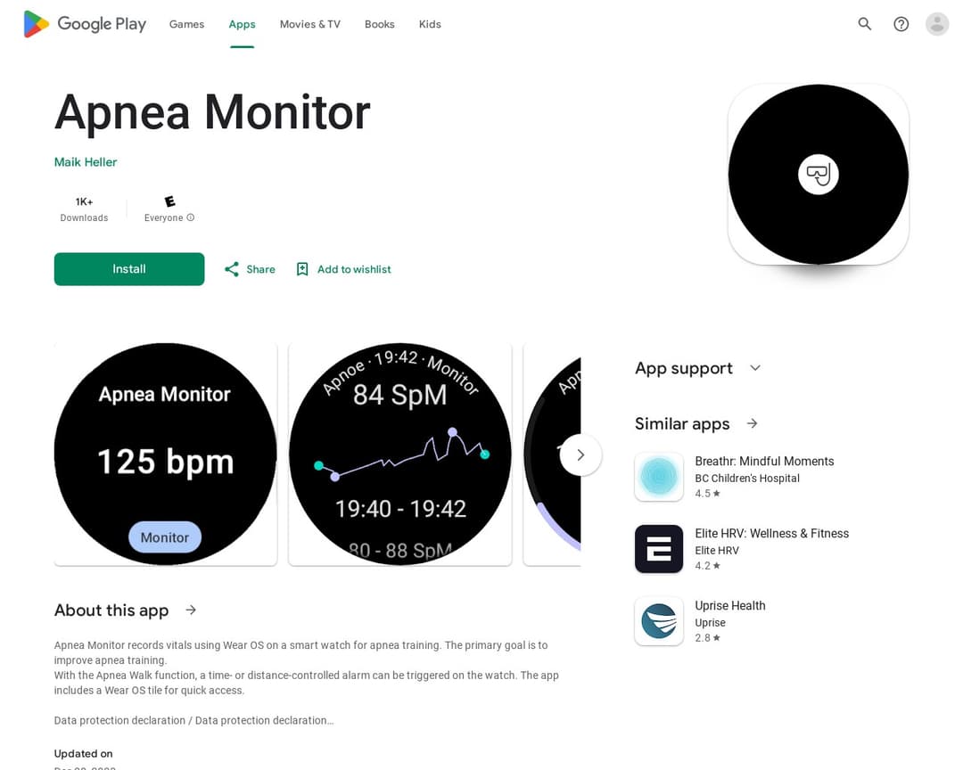 Apnea Monitor