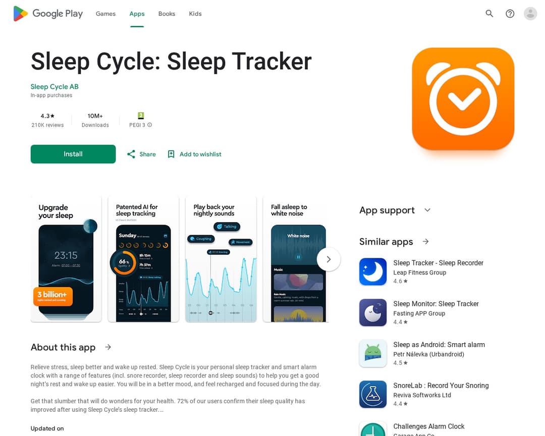 Sleep Cycle: Sleep Tracker