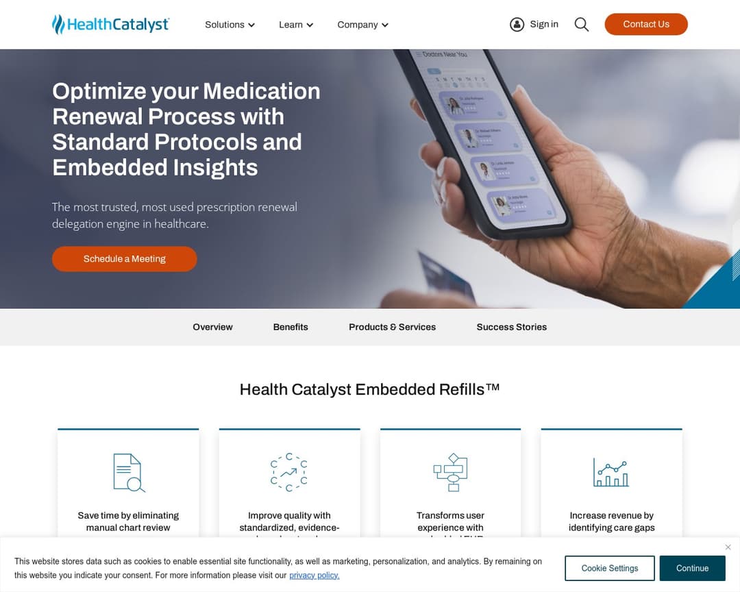 Health Catalyst Embedded Refills