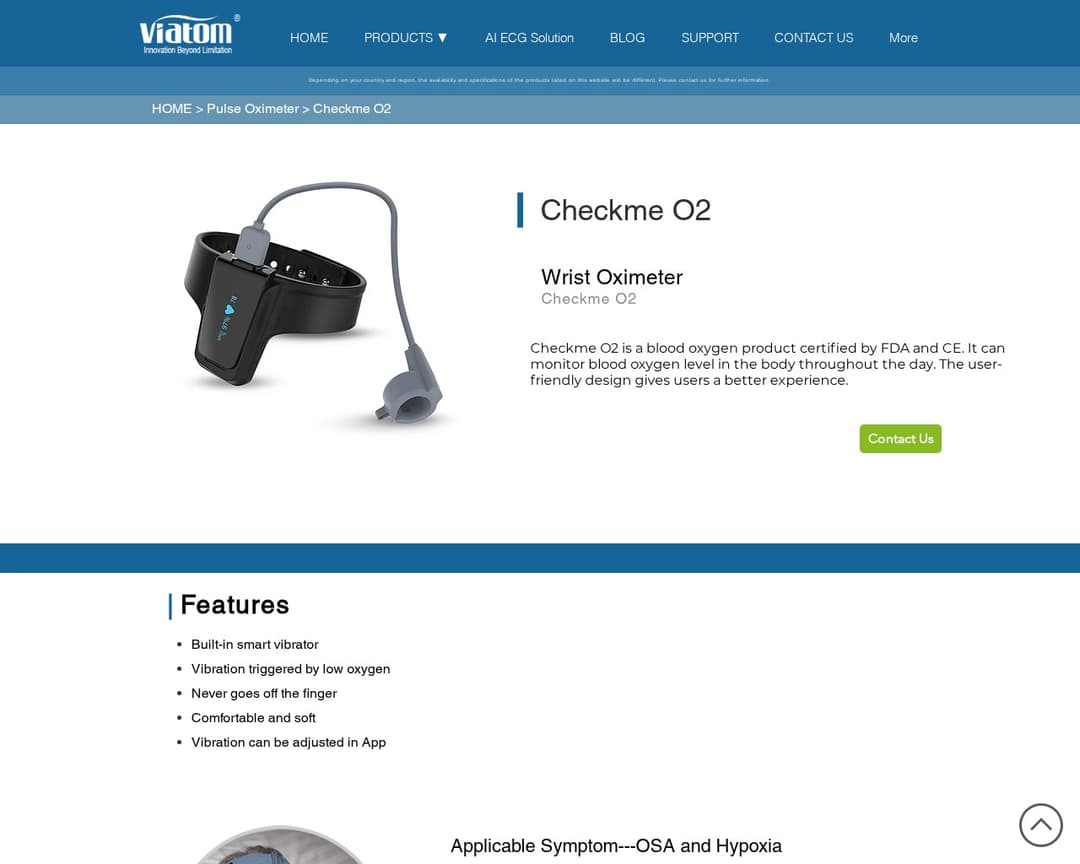 Viatom Checkme O2