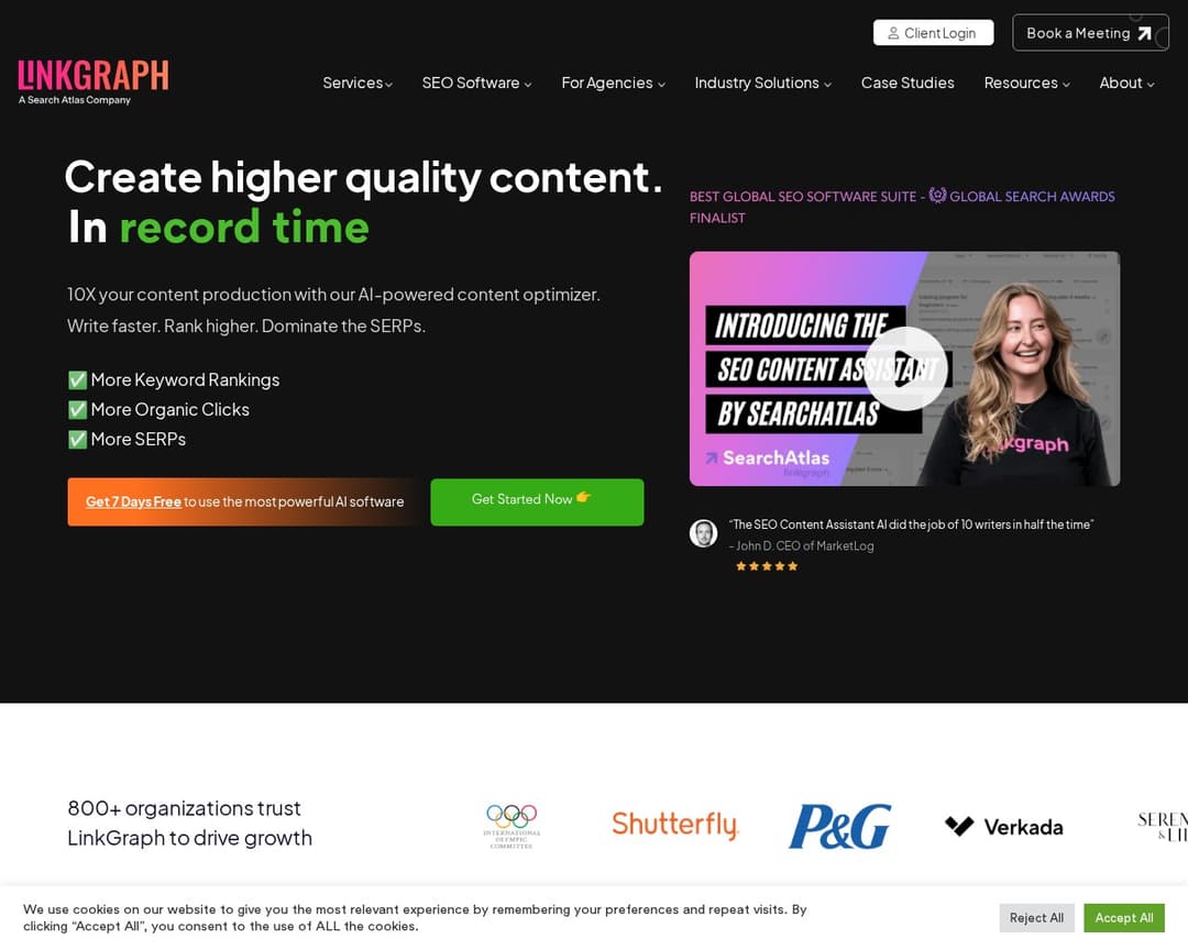 LinkGraph Content Assistant