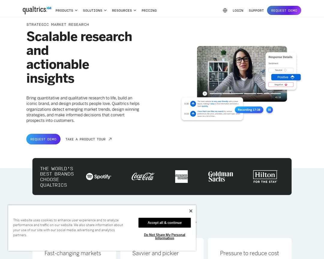 Qualtrics Strategic Market Research