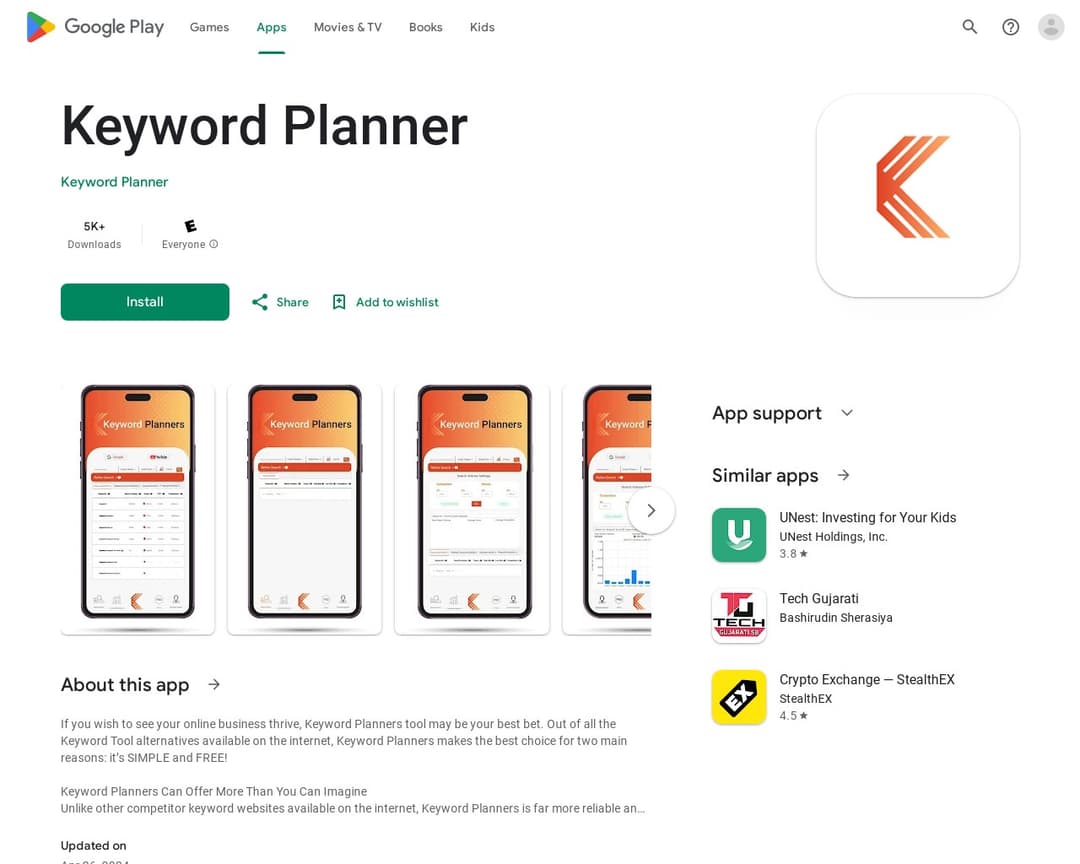 Keyword Planner