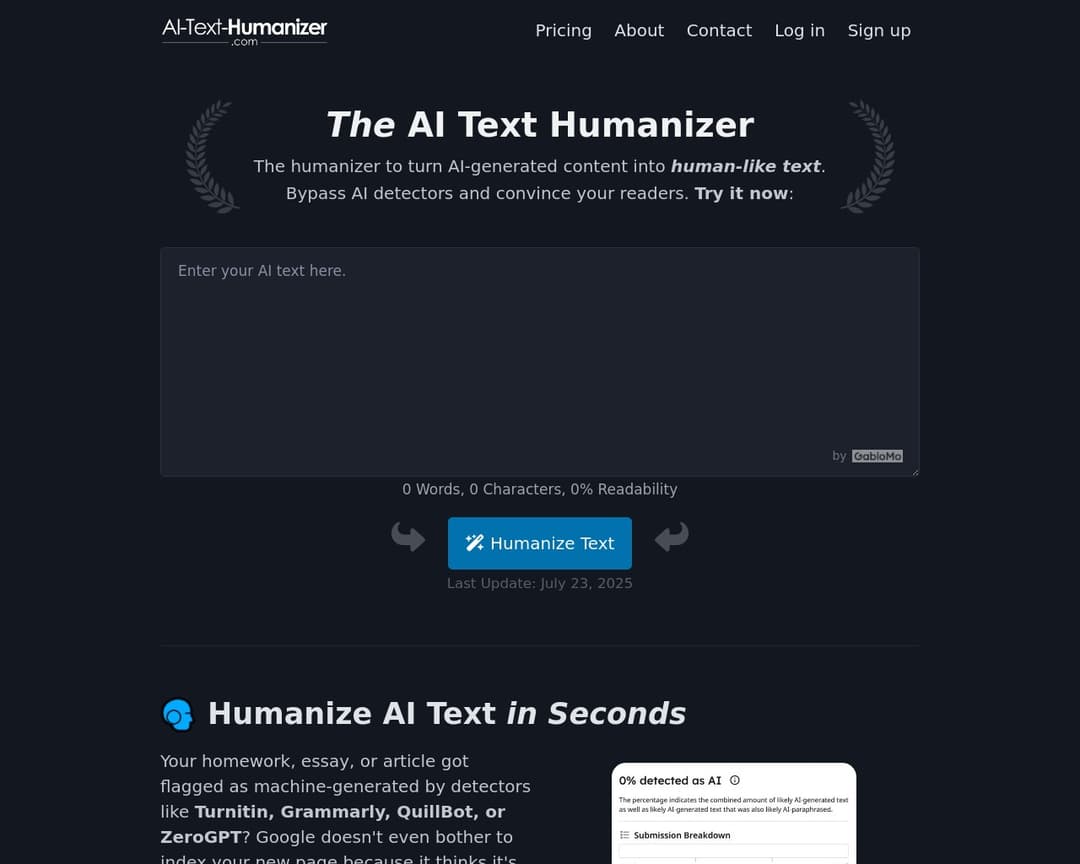 AI Text Humanizer