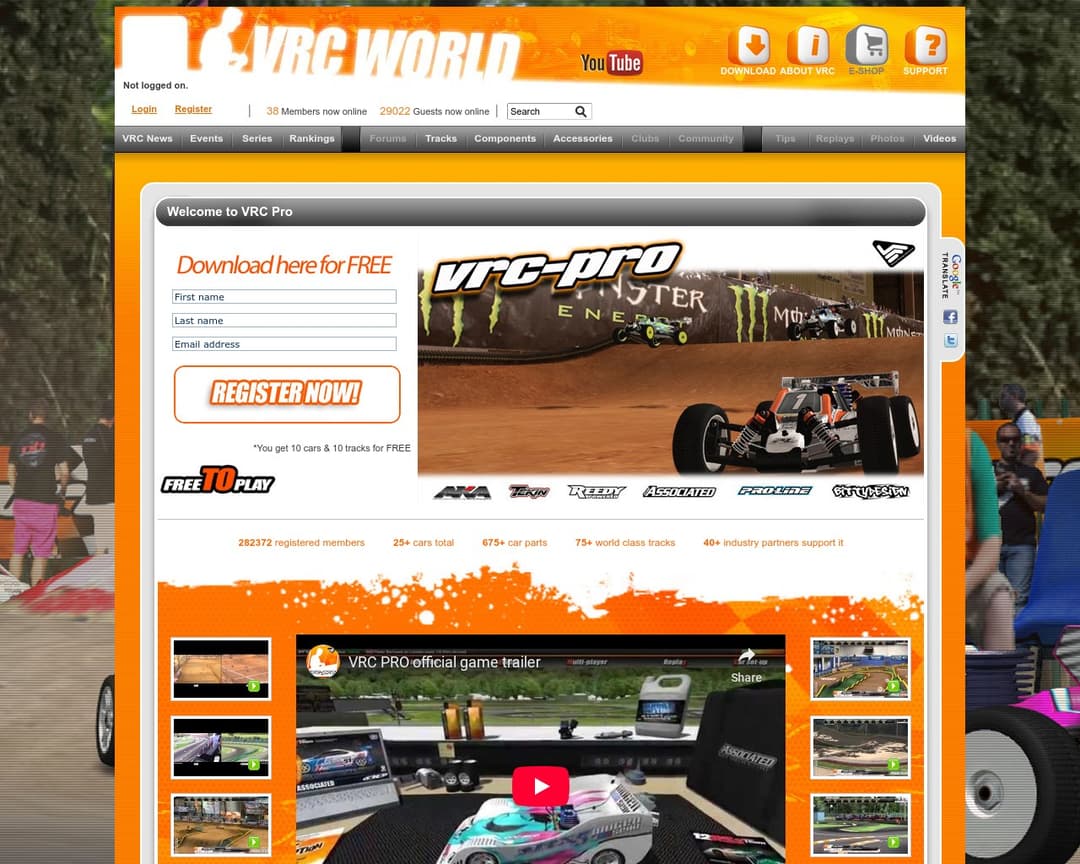 VRC PRO - RC Racing Simulator