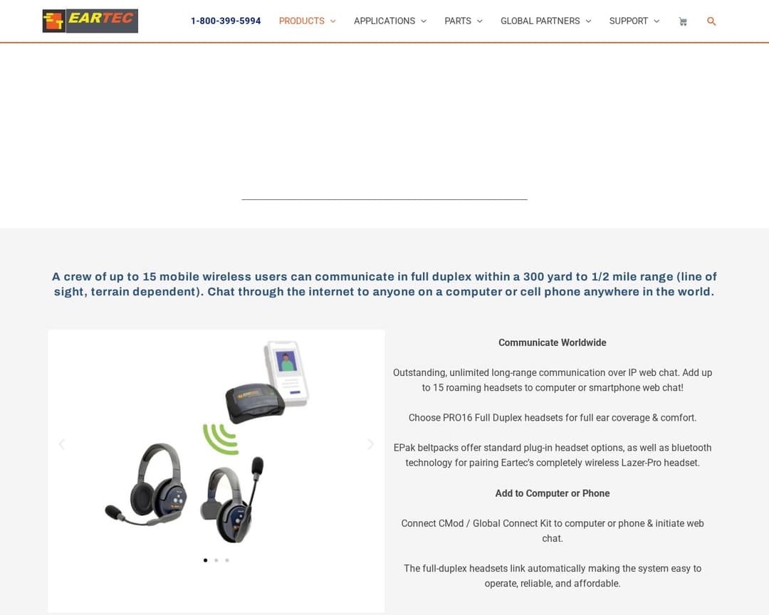 Eartec The HUB Global Connect