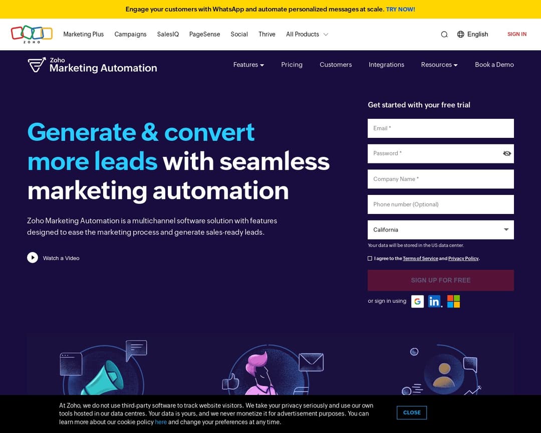 Zoho Marketing Automation