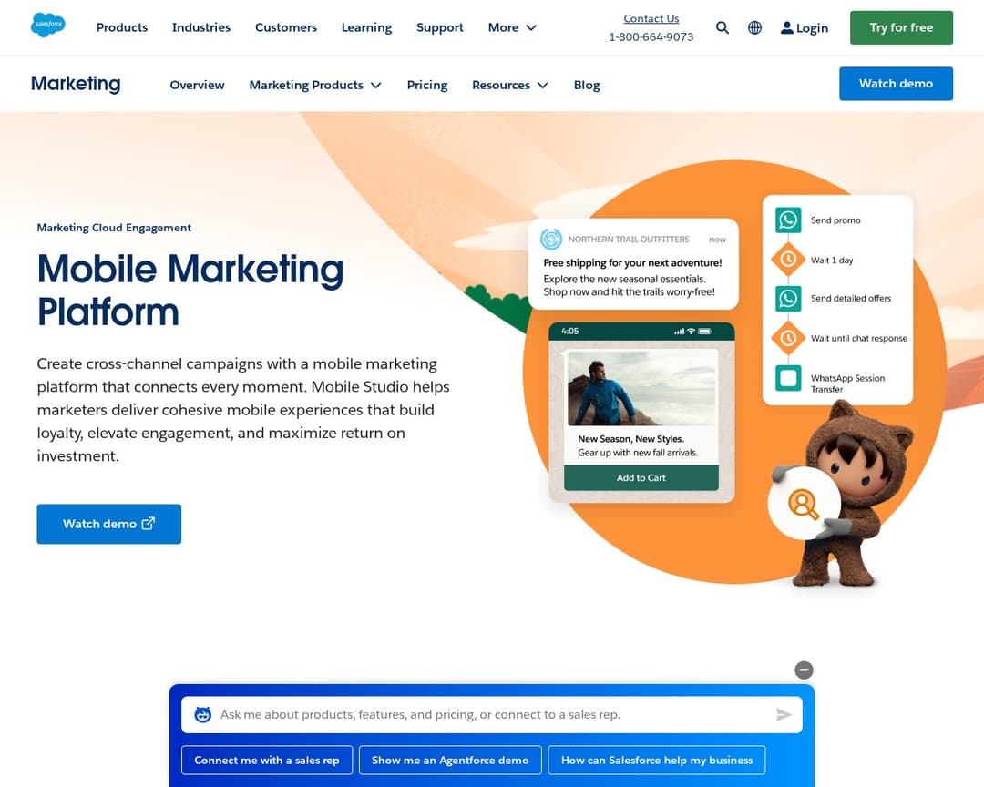 Salesforce Marketing Cloud MobileConnect