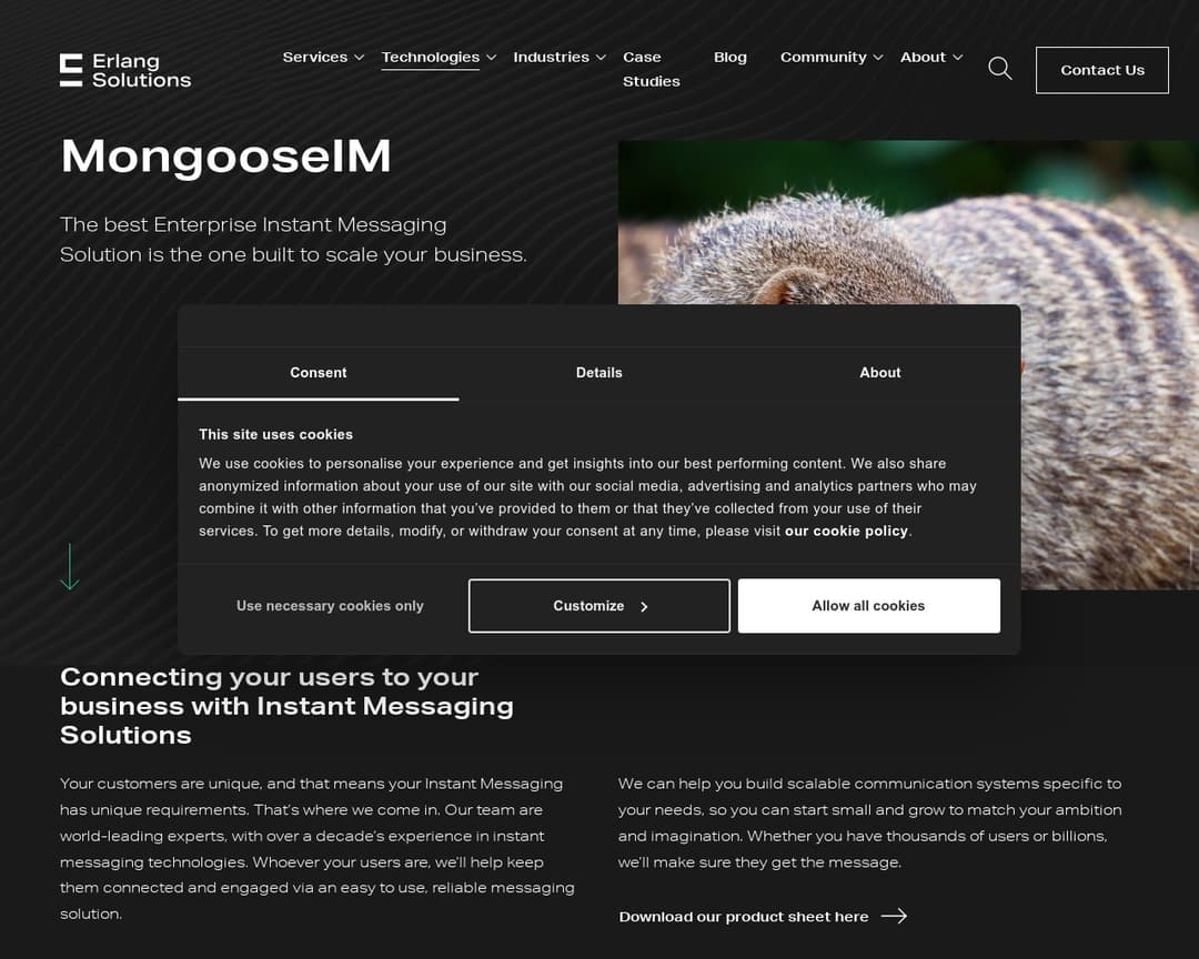 MongooseIM (Erlang Solutions)