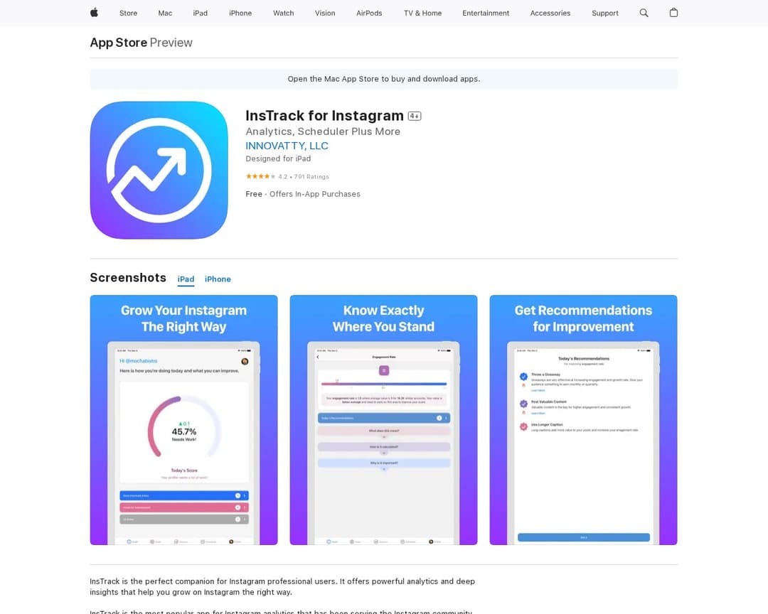 InsTrack for Instagram