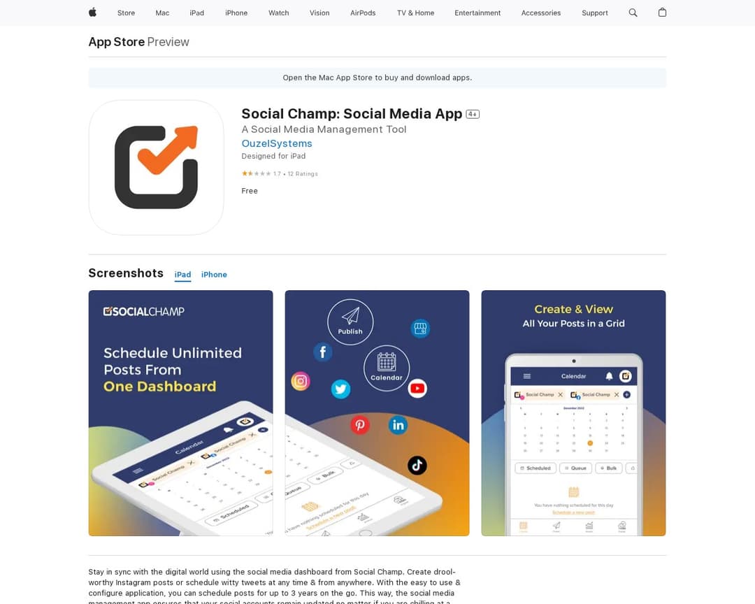 Social Champ: Social Media App
