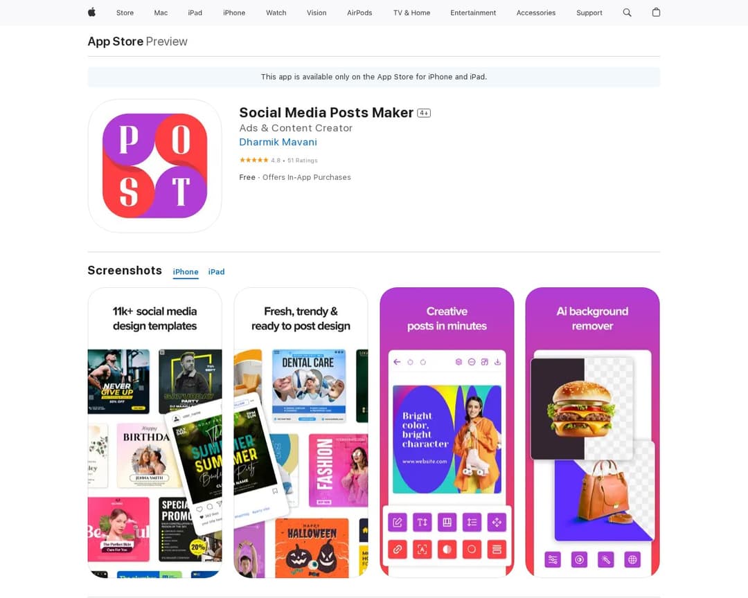 Social Media Posts Maker