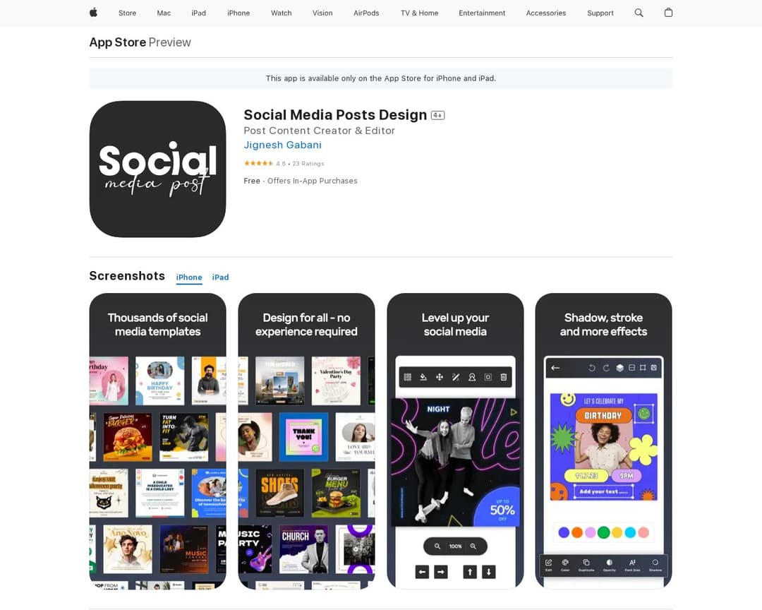 Social Media Posts Design