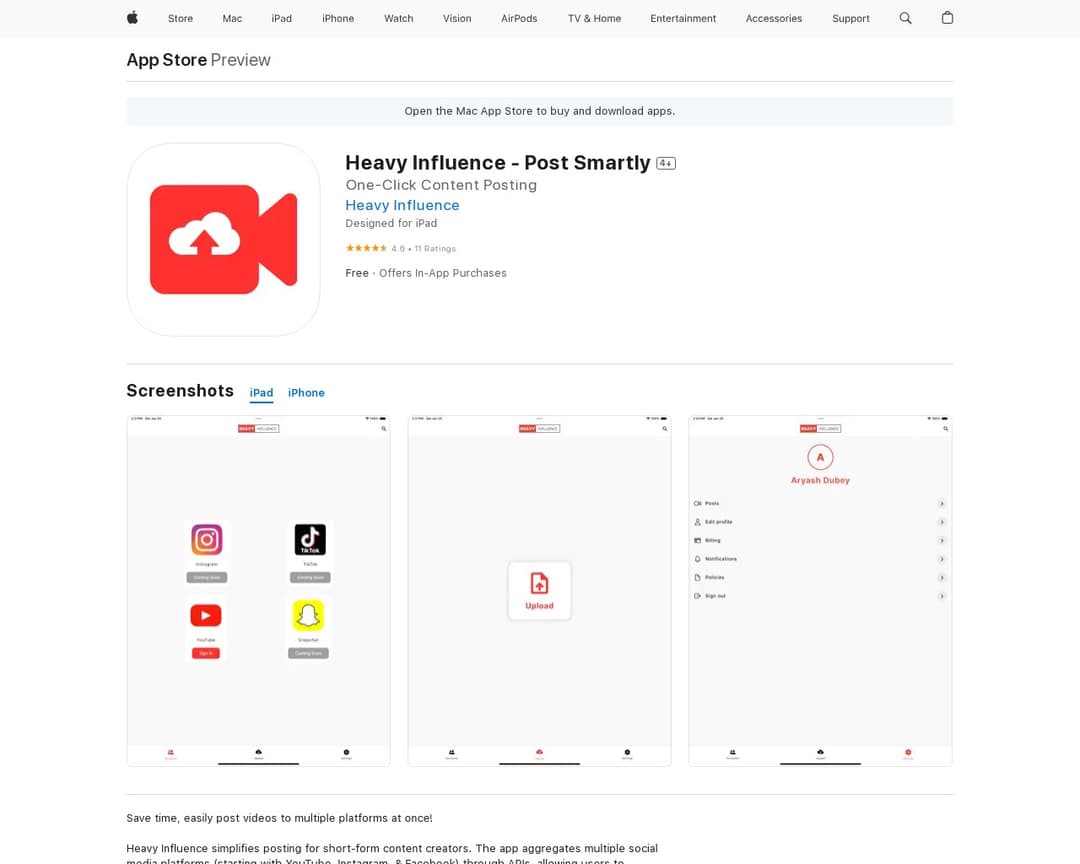 Heavy Influence - Post Smartly