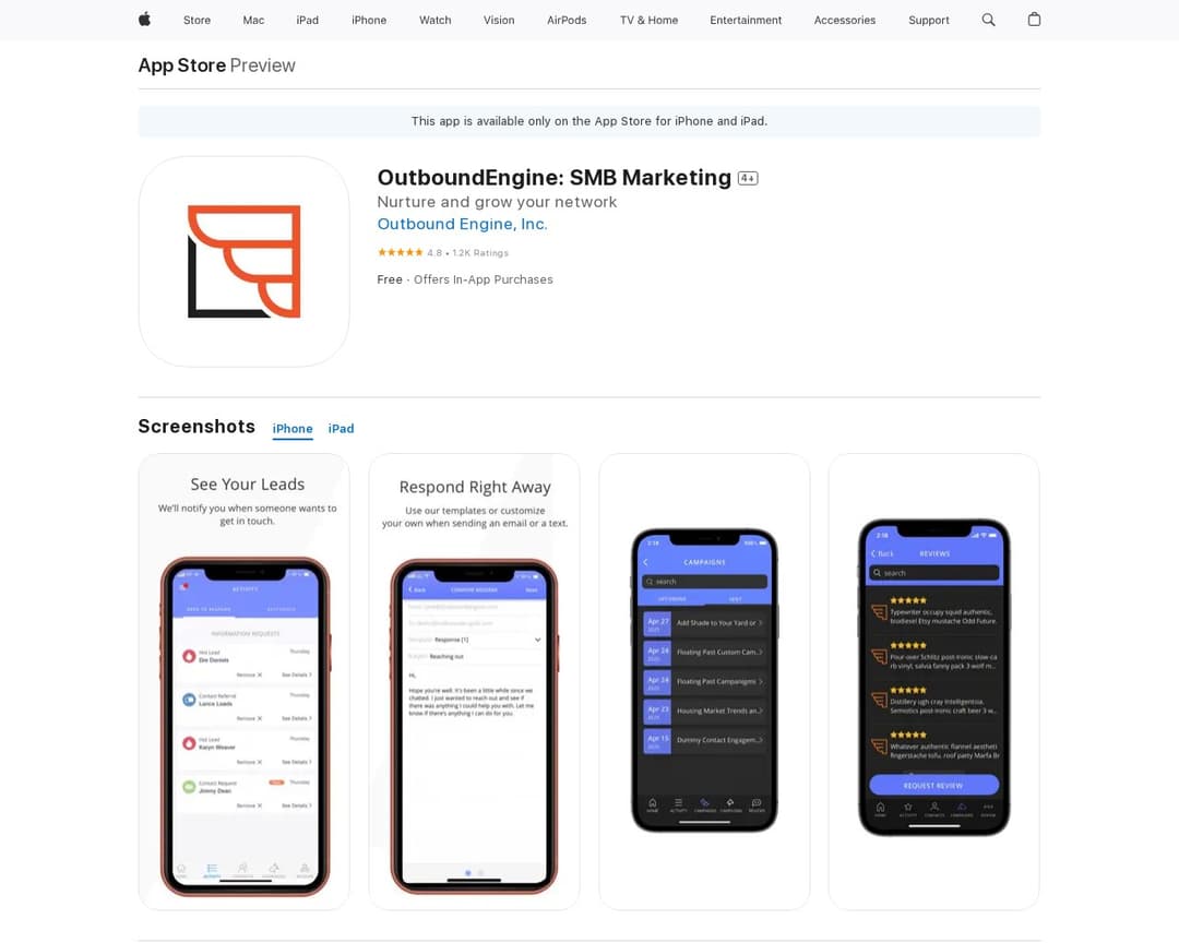 OutboundEngine: SMB Marketing