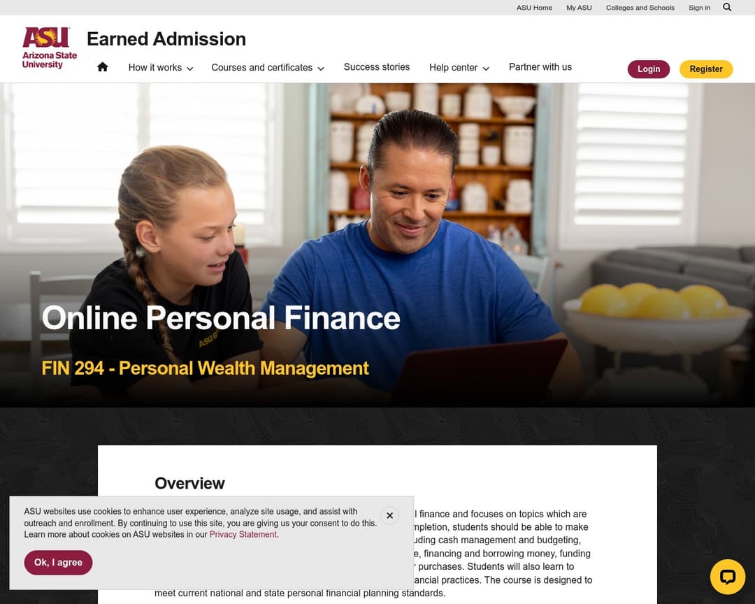 ASU Earned Admission