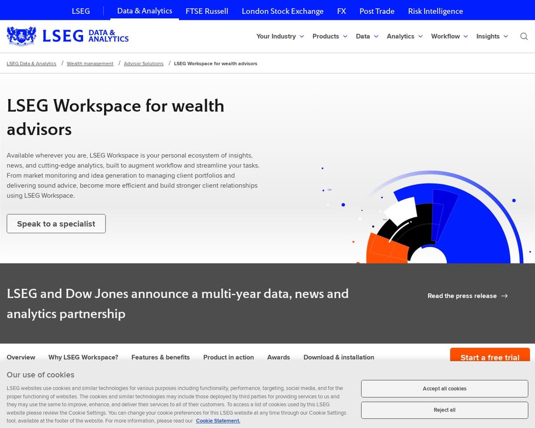 Workspace for Wealth Advisors