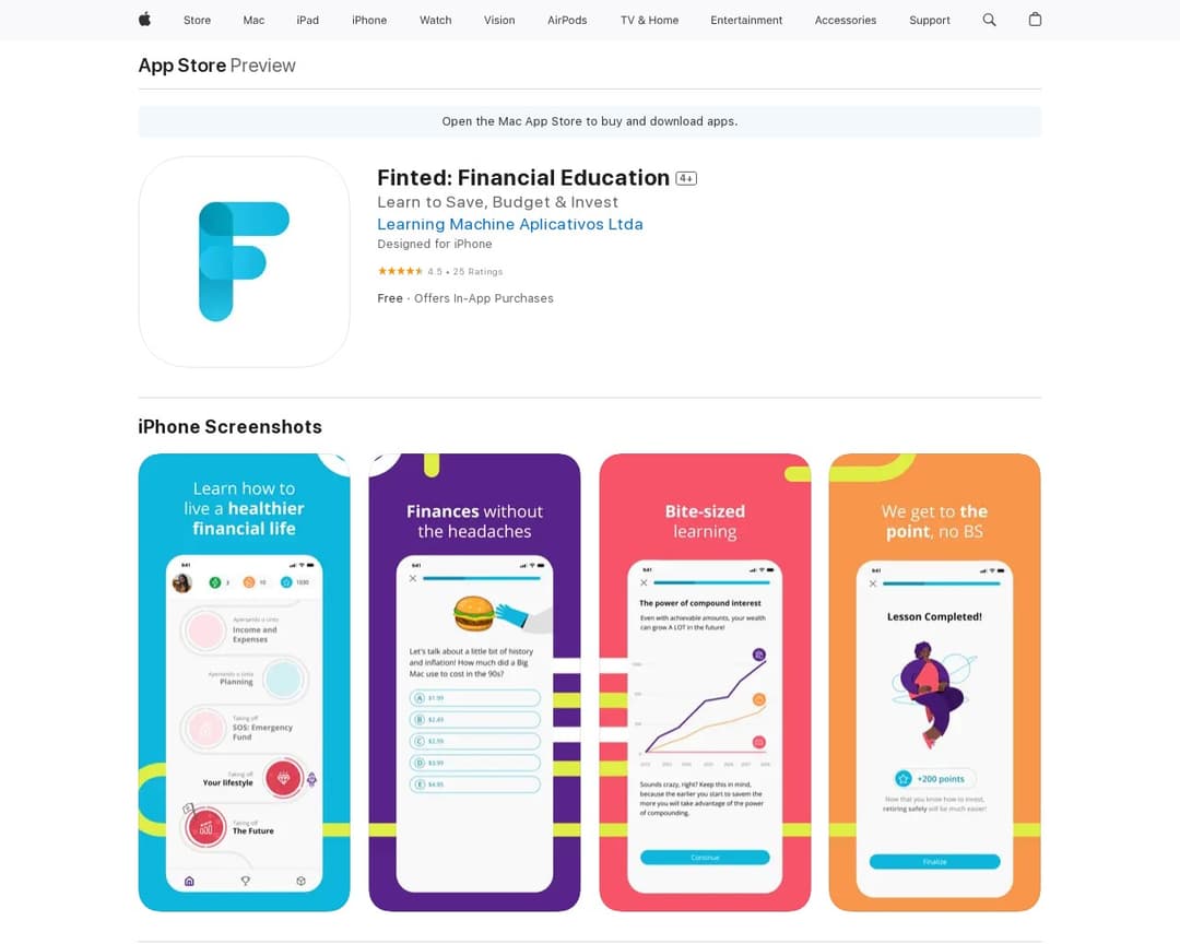 Finted: Financial Education