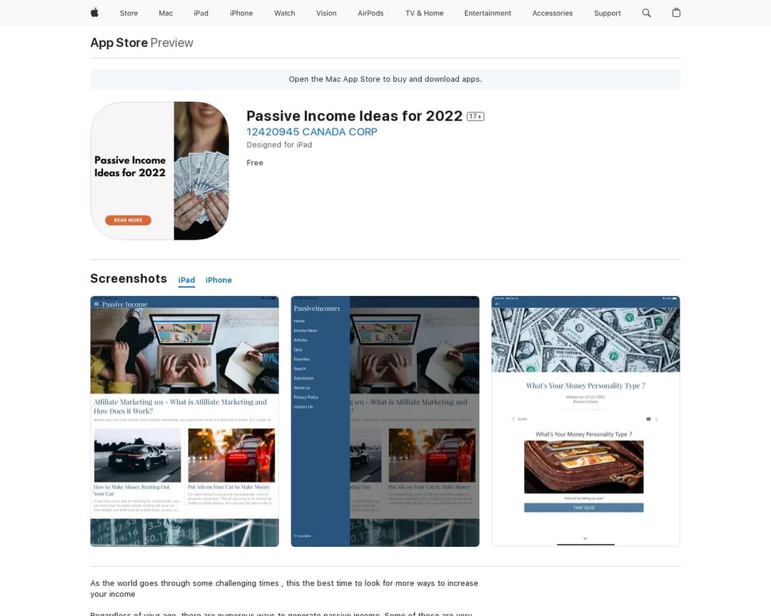 Passive Income Ideas for 2022