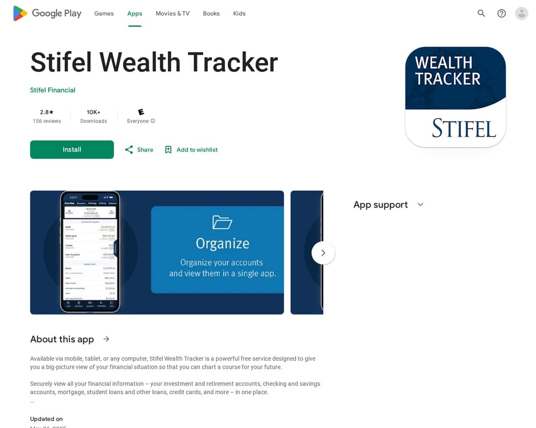Stifel Wealth Tracker