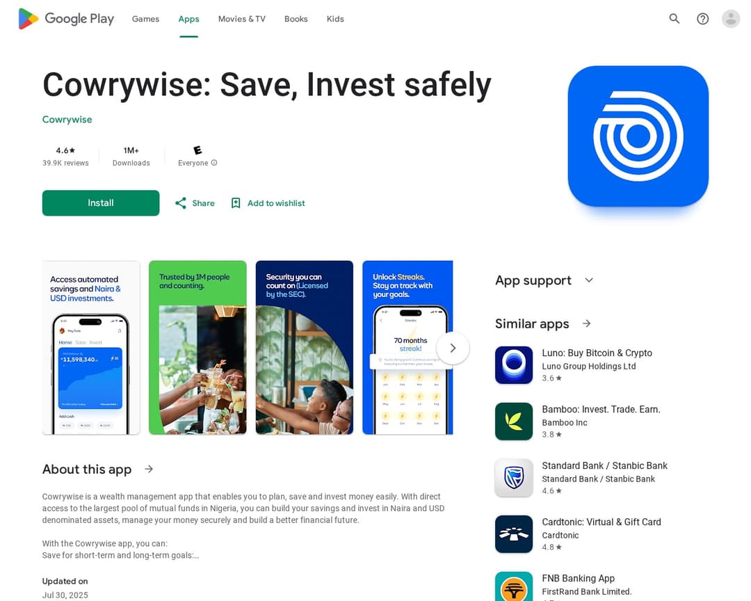 Cowrywise