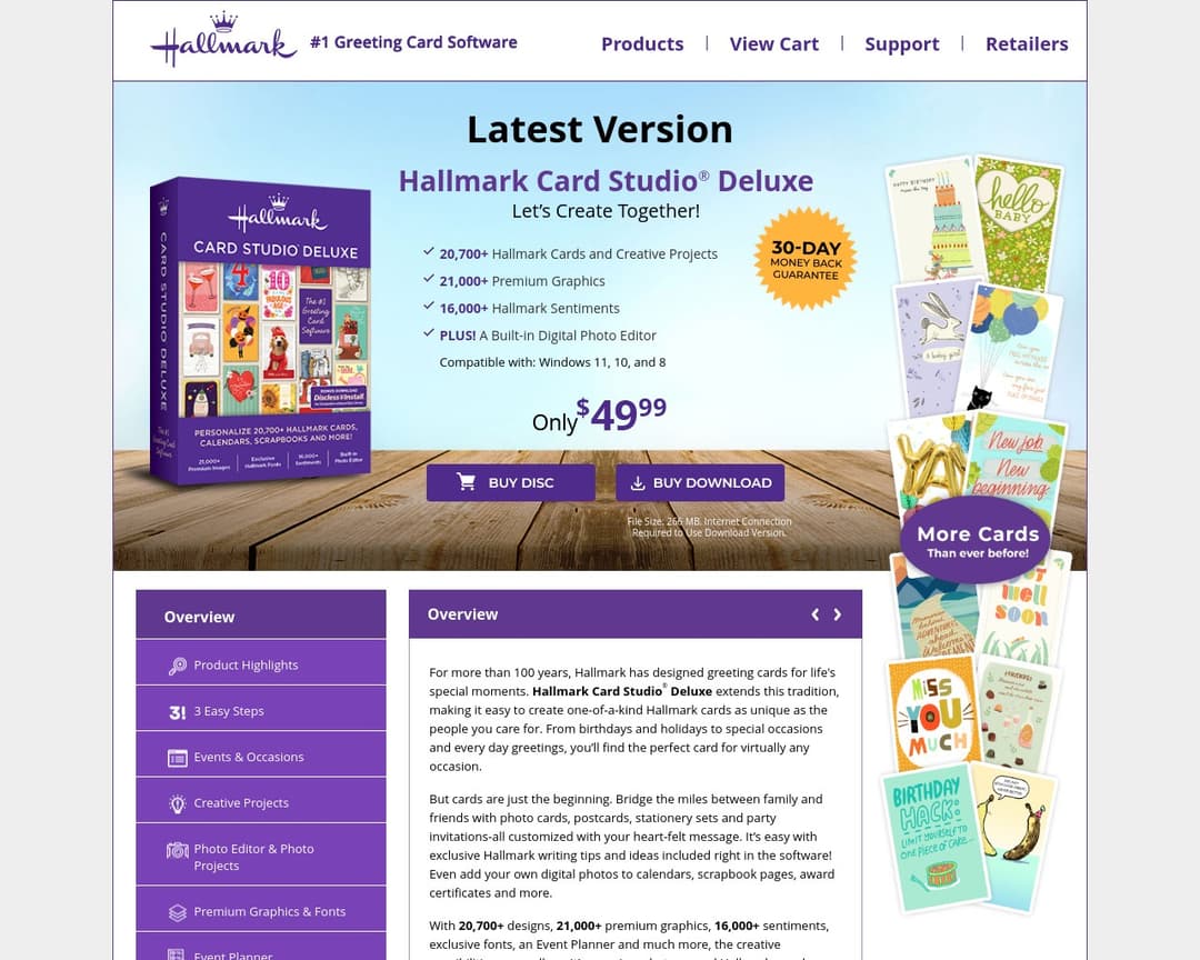 Hallmark Card Studio Deluxe