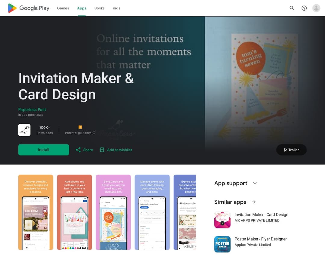 Invitation Maker & Card Design