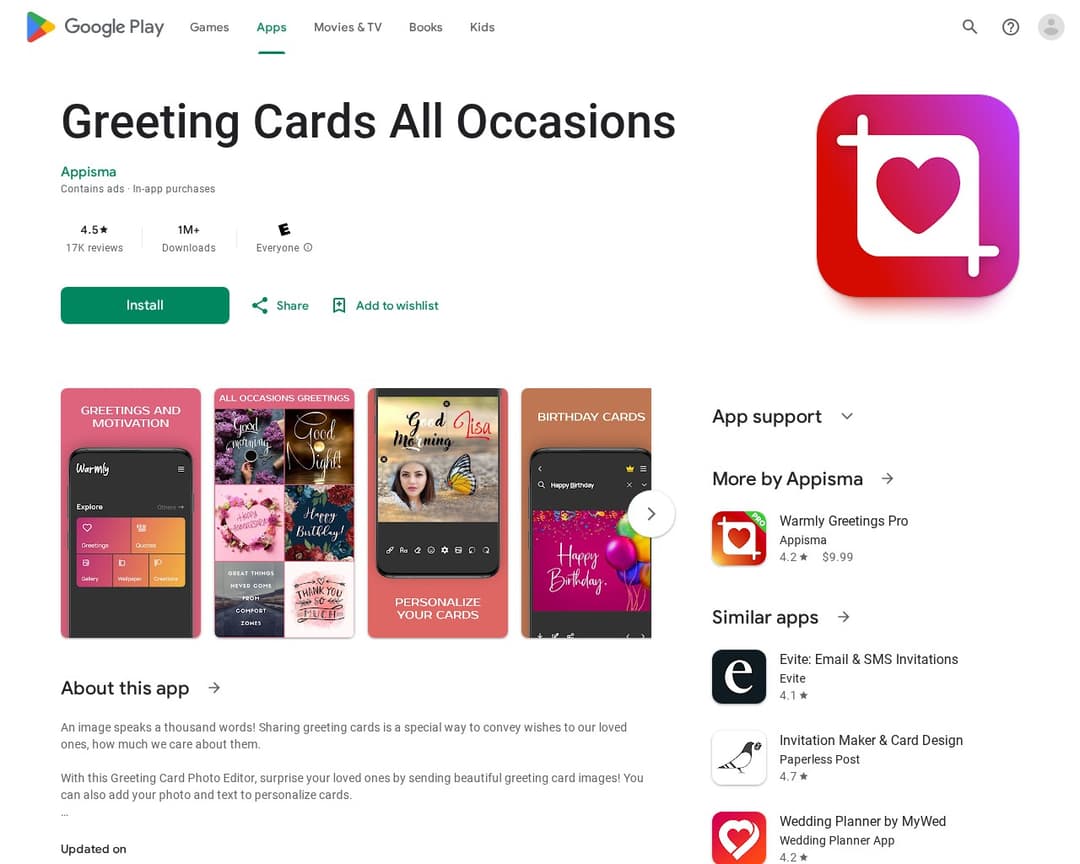 Greeting Cards All Occasions