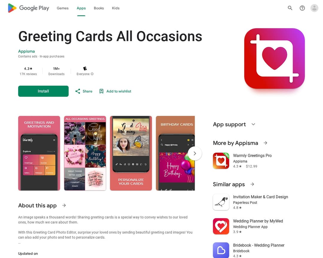 Greeting Cards All Occasions