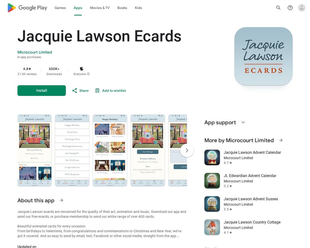 Jacquie Lawson Ecards