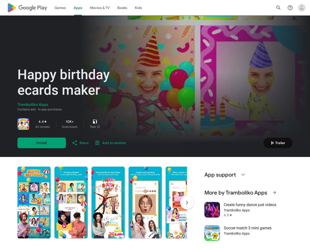 Happy birthday ecards maker