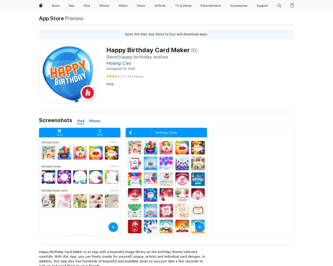 Happy Birthday Card Maker