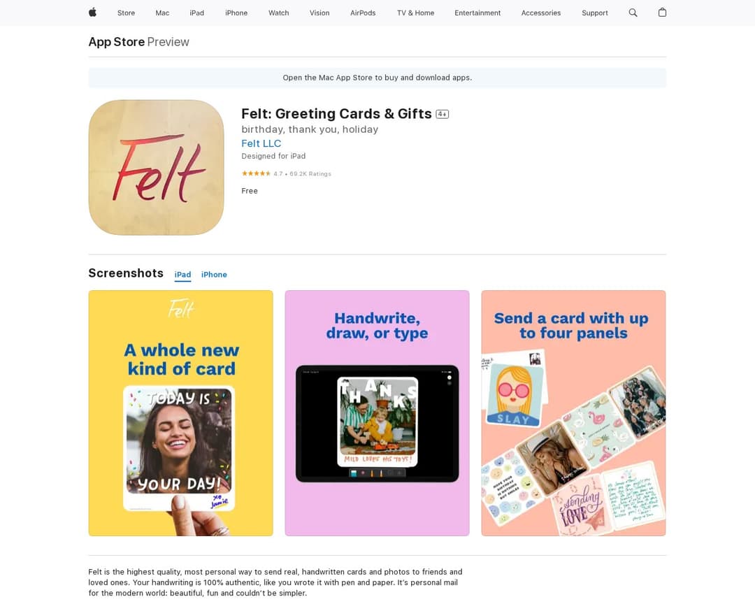 Felt: Greeting Cards & Gifts