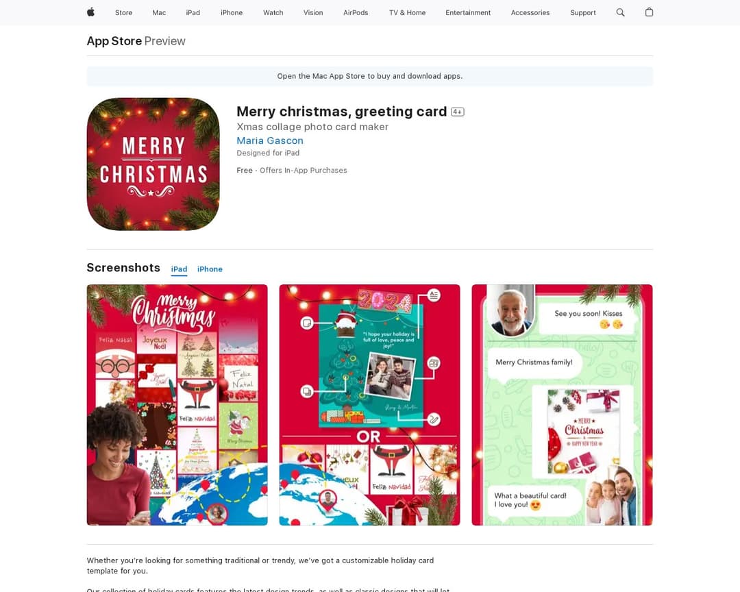 Merry christmas, greeting card